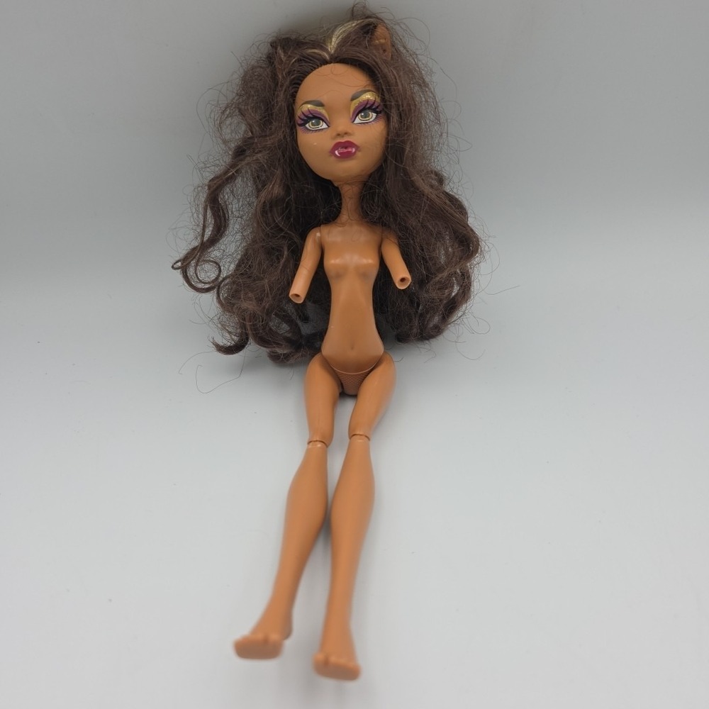 Monster High Clawdeen Wolf Fashion Doll 2008 No Arms